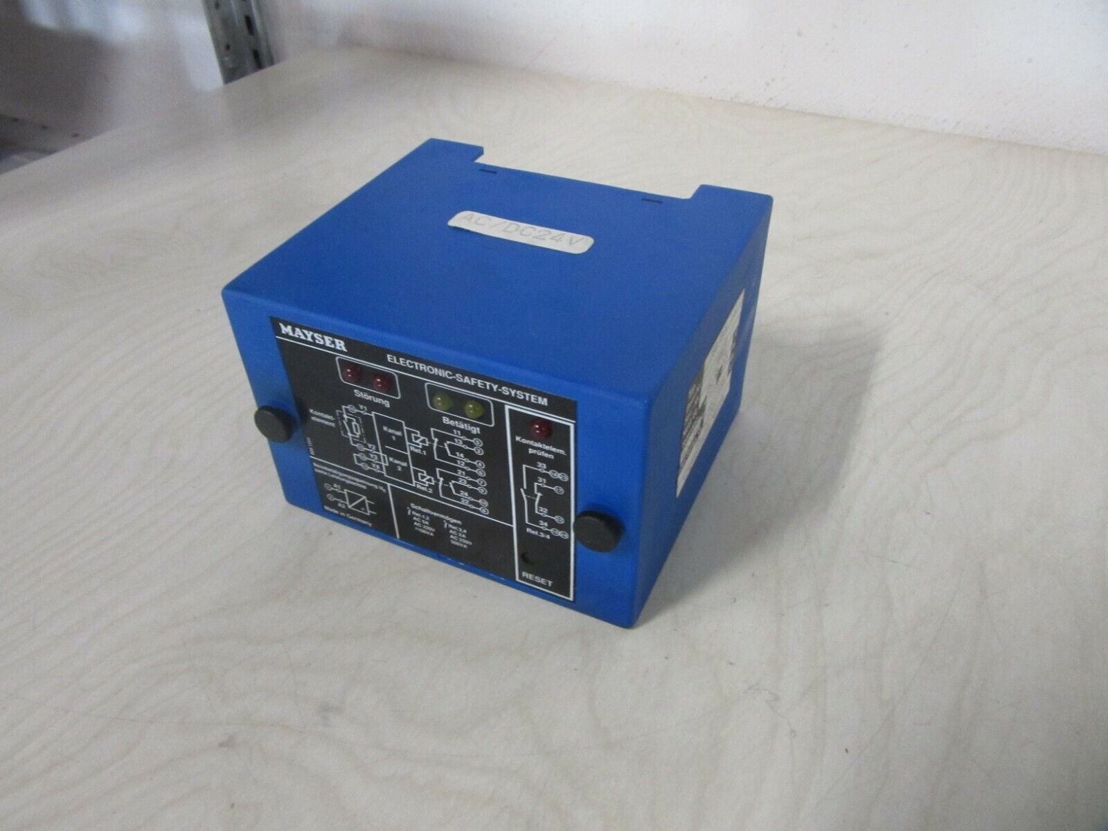 Mayser Electronic-Safety-System SG-SUE 102 AC/DC 24V
