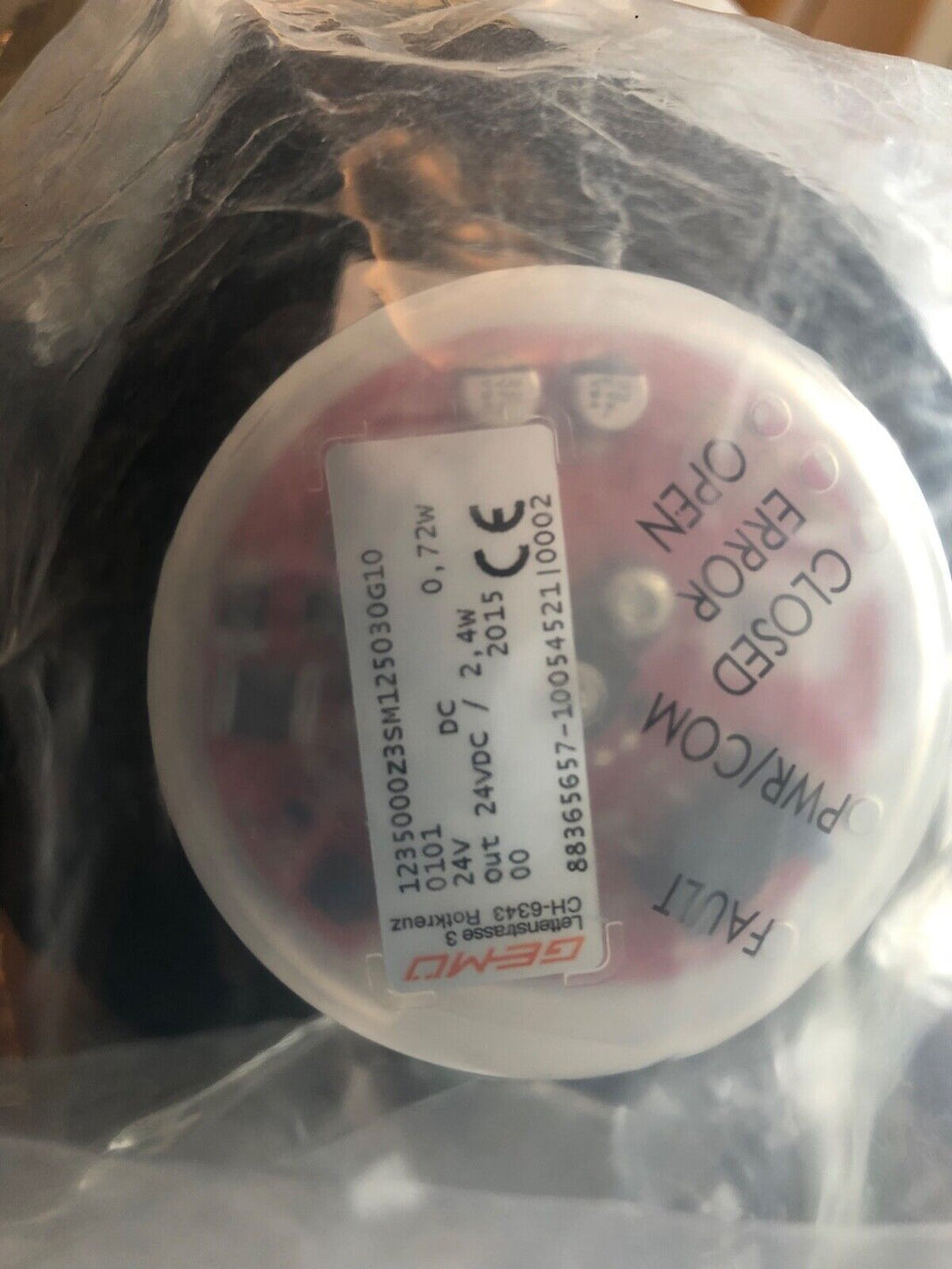 GEMÜ Membranventil 695 50D 8181413 | PS 10,0 bar mit Stellungsrückmelder 24VDC