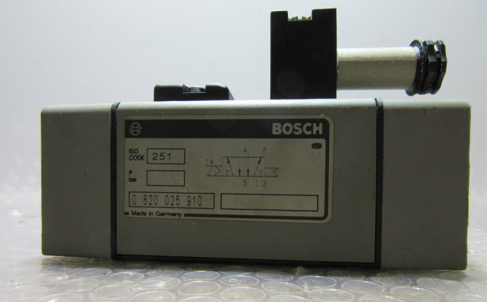 Bosch 0 820 025 910 Pe max.10 bar Ventil