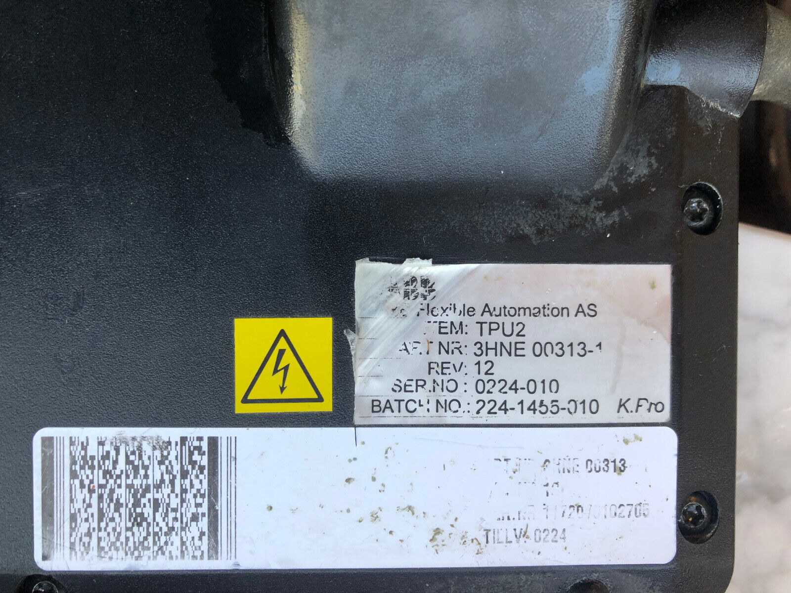 ABB Panel Bedienterminal 3HNE 00313-1