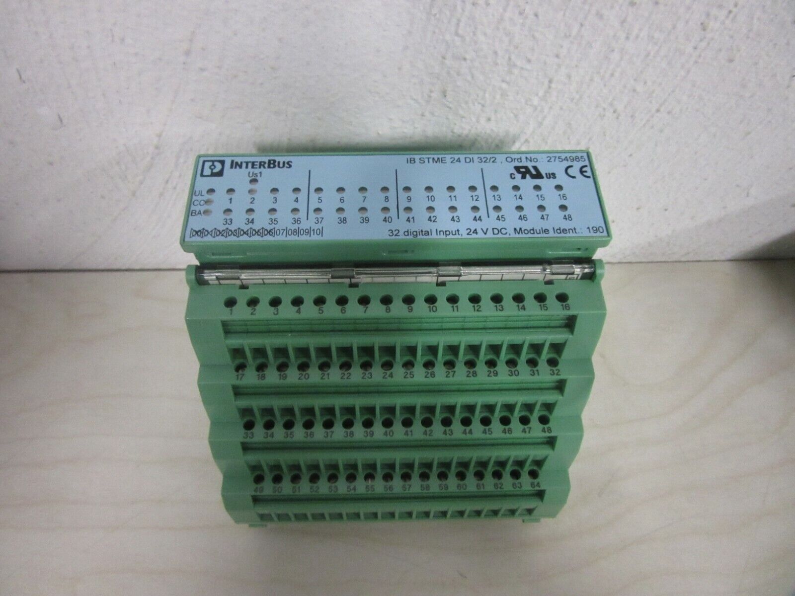 Phoenix Contact Interbus IB ST 24 DI32/2 2754985 +  2754927 27 54 92 7