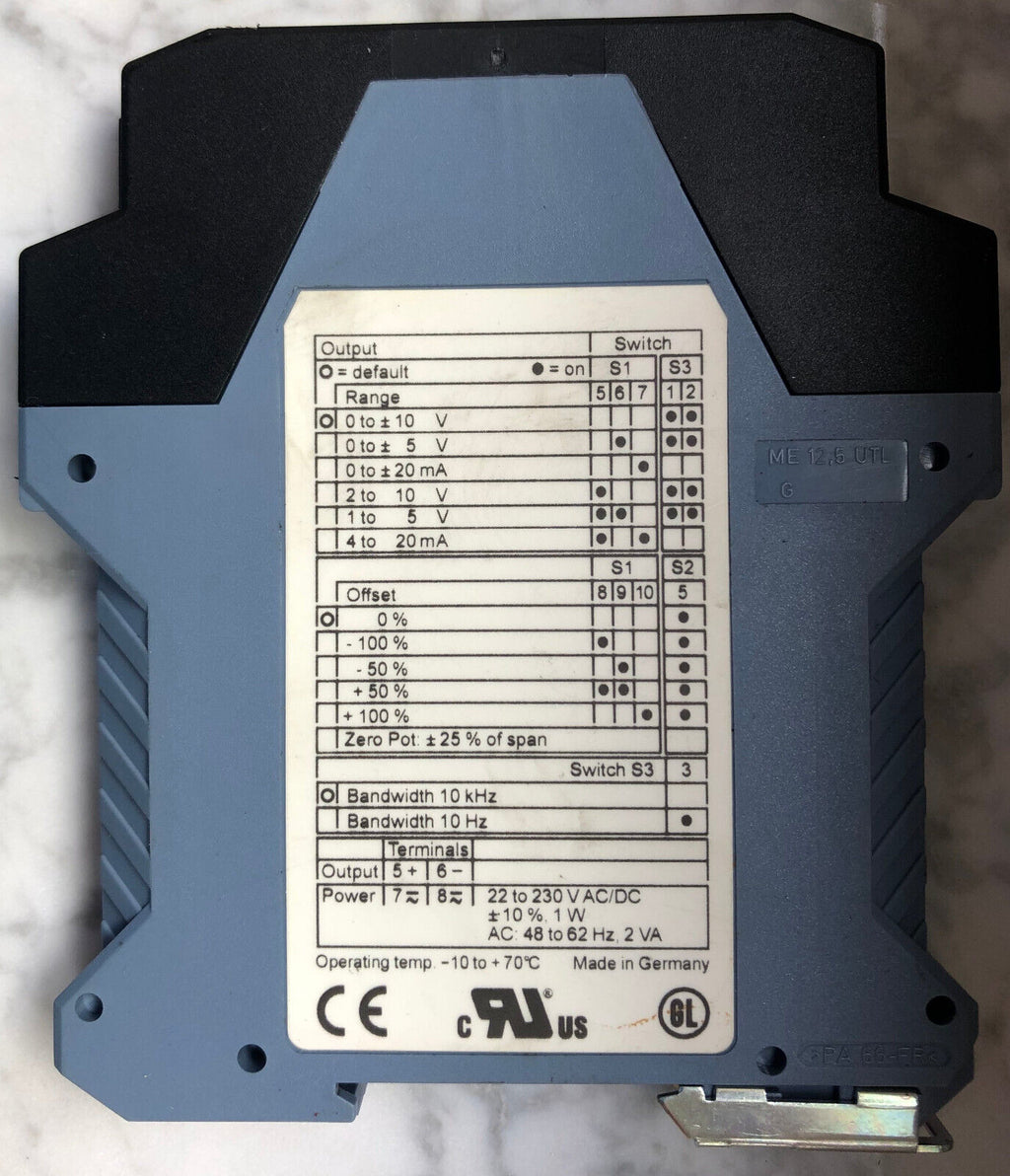 KNICK DC-Isolation Amplifier TYPE: P27000 H1  58284/8284384    -gebraucht, used-