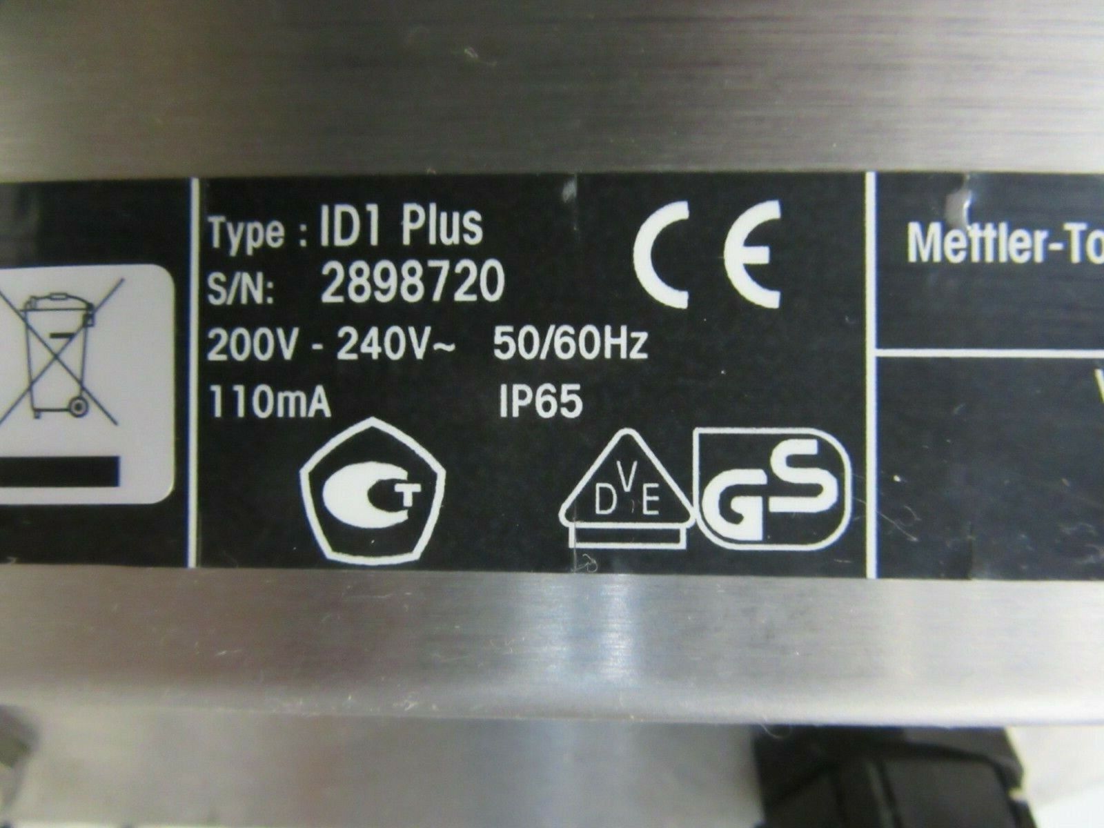 Mettler Toledo ID1 Plus Bedienterminal