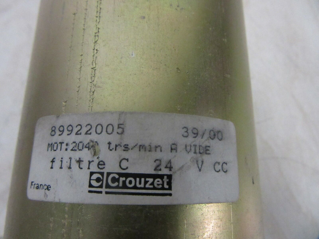 Crouzet Motor 89922005 MOT:2040 trs/min  filtre C 