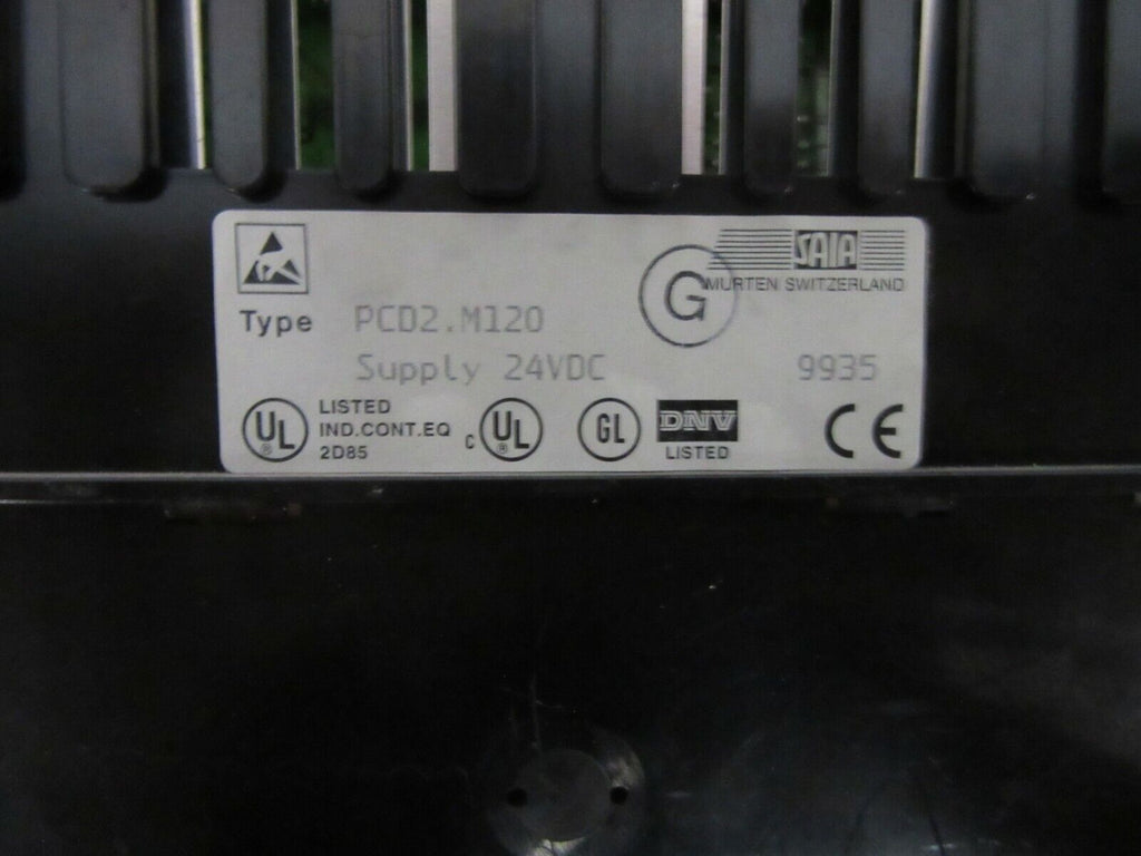 SAIA PCD2.M120 Supply 24VDC + SAIA PCD2.M1