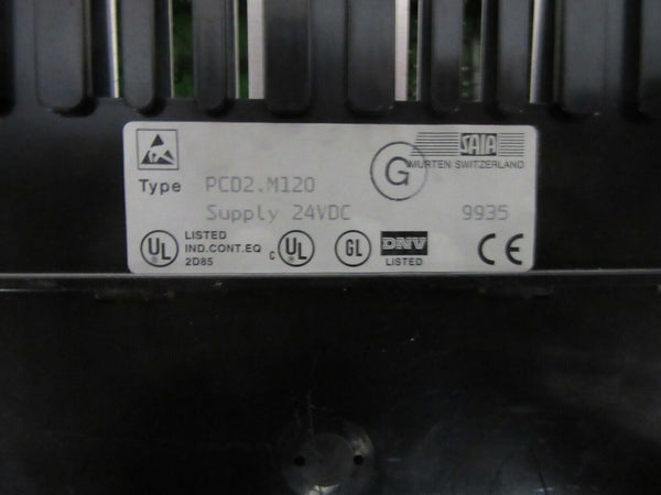 SAIA PCD2.M120 Supply 24VDC + SAIA PCD2.M1