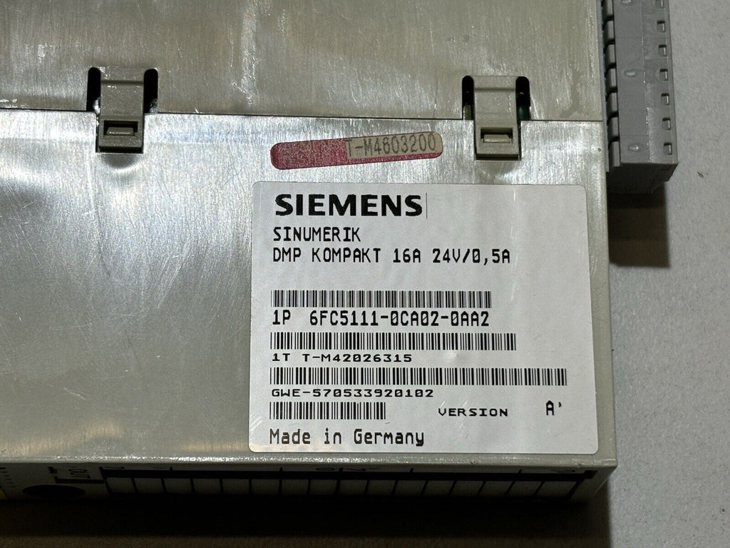 Siemens Sinumerik 6FC5111-0CA02-0AA2