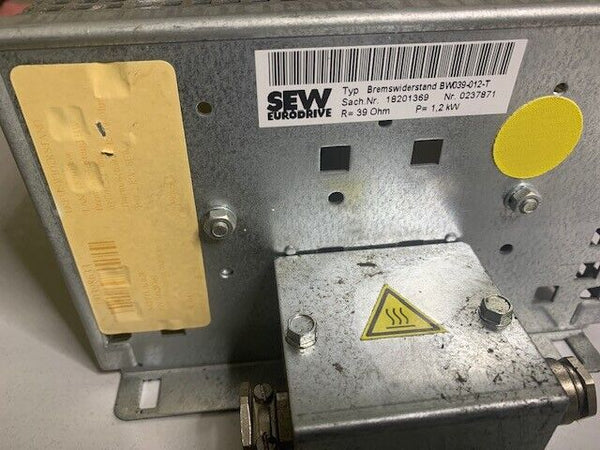 SEW EURODRIVE Bremswiderstand BW 039-012-T 39 Ohm 1,2 kW Nr.18201369