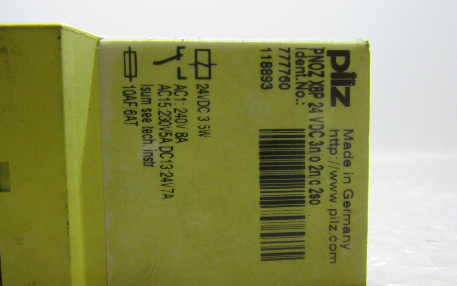 PILZ PNOZ X8P 24VDC 777760