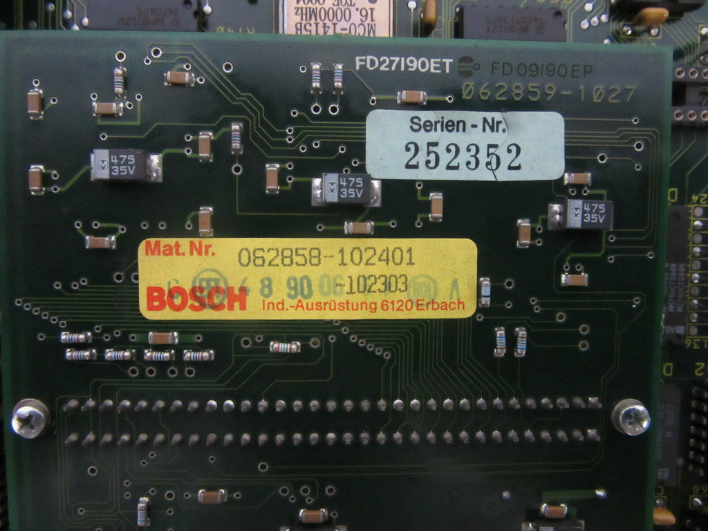 Bosch CNC Servo i Mat. Nr 062633-304401 + 062858-102401 + 062704-202401