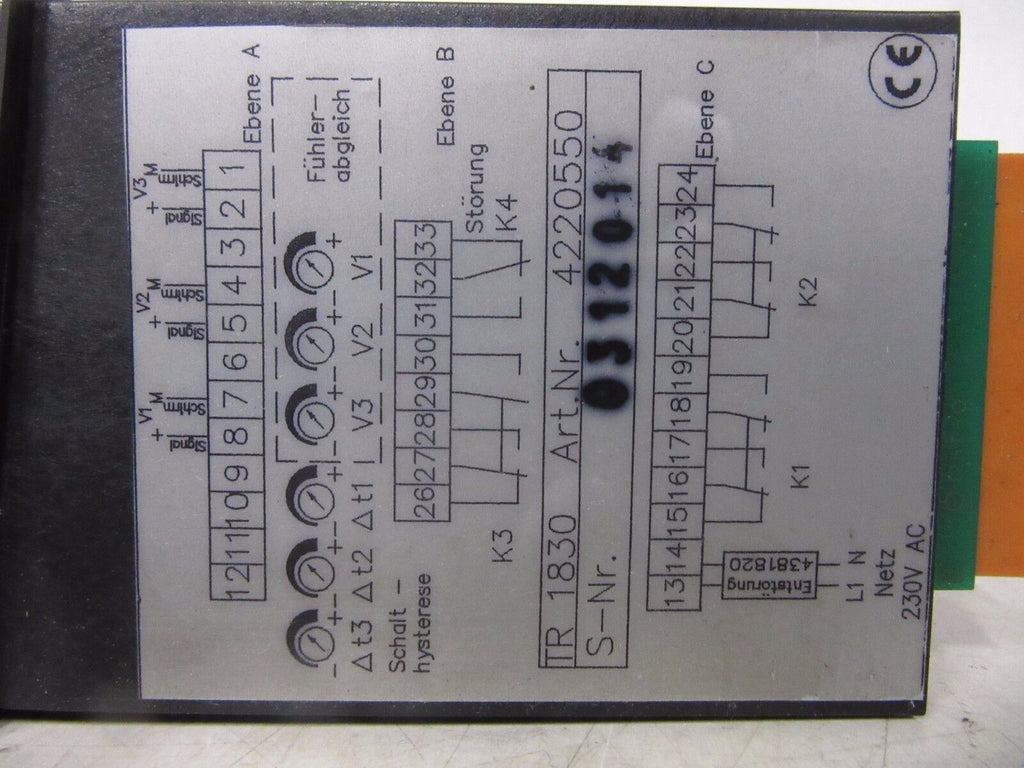 BKW Temperaturregler 4382048