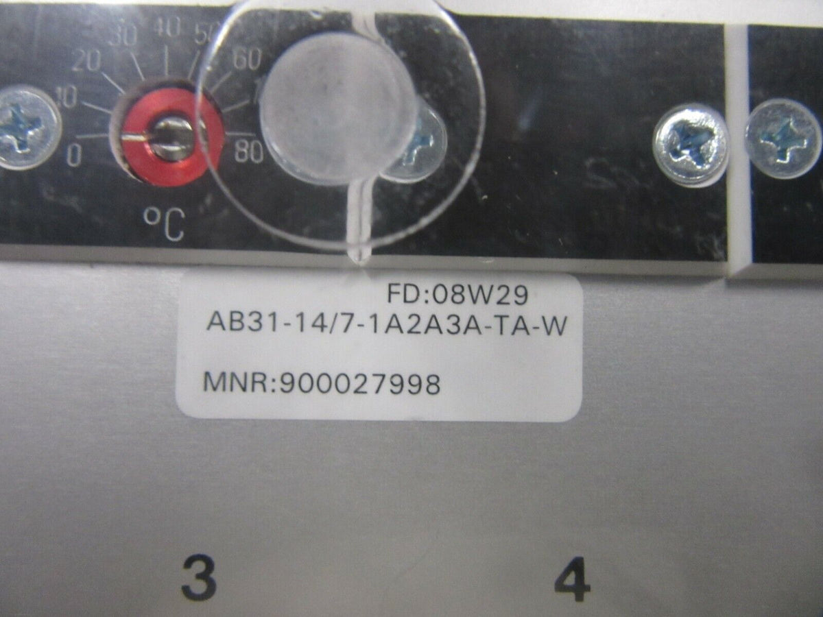 Woerner Zentralschmieranlagen AB31-14/7-1A2A3A-TA-W Temperature Controller