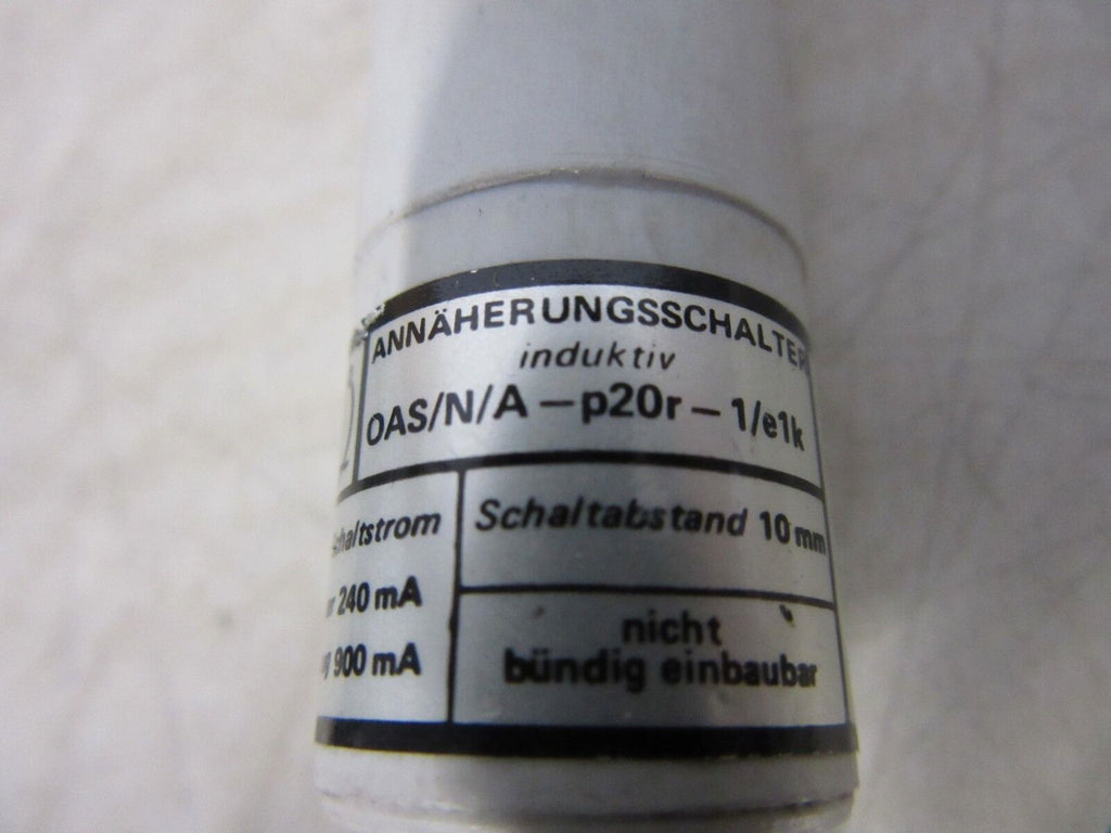 Klaschka OAS/N/A-p20r-1/e1k Näherungsschalter Annäherungsschalter