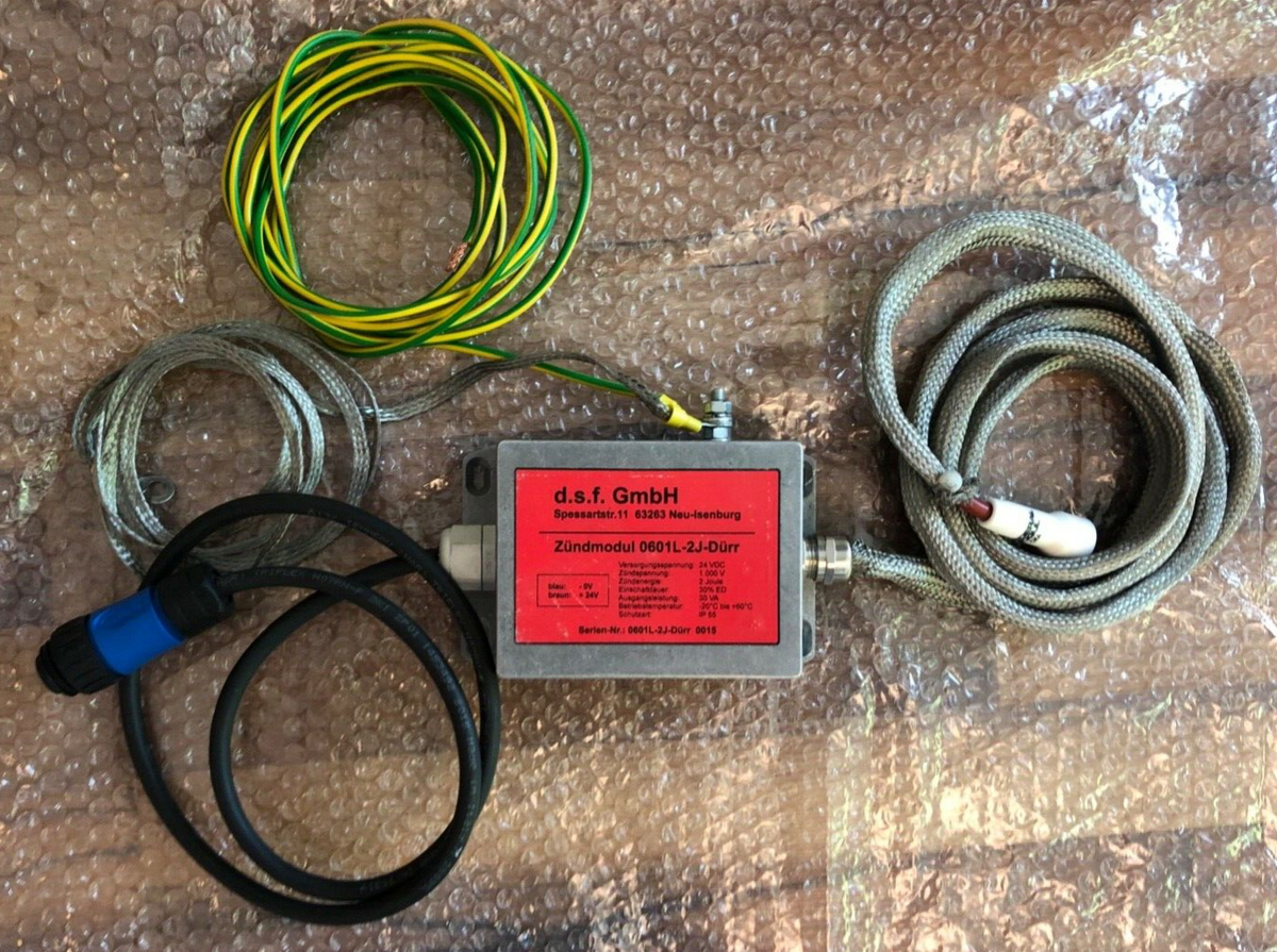 d.s.f. GmbH Zündmodul 0601L-2J, 24V, 2Joule, Zündspannung 1000V
