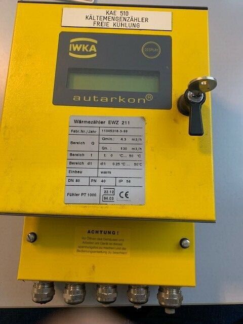 IWKA Autarkon® Wärmezähler EWZ 211-Kaltmengen / Zähler