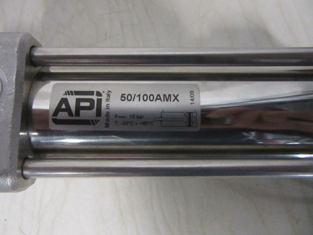 API A.P.I. 50/100AMX PNEUMATIC DOUBLE ACTING STAINLESS STEEL CYLINDER