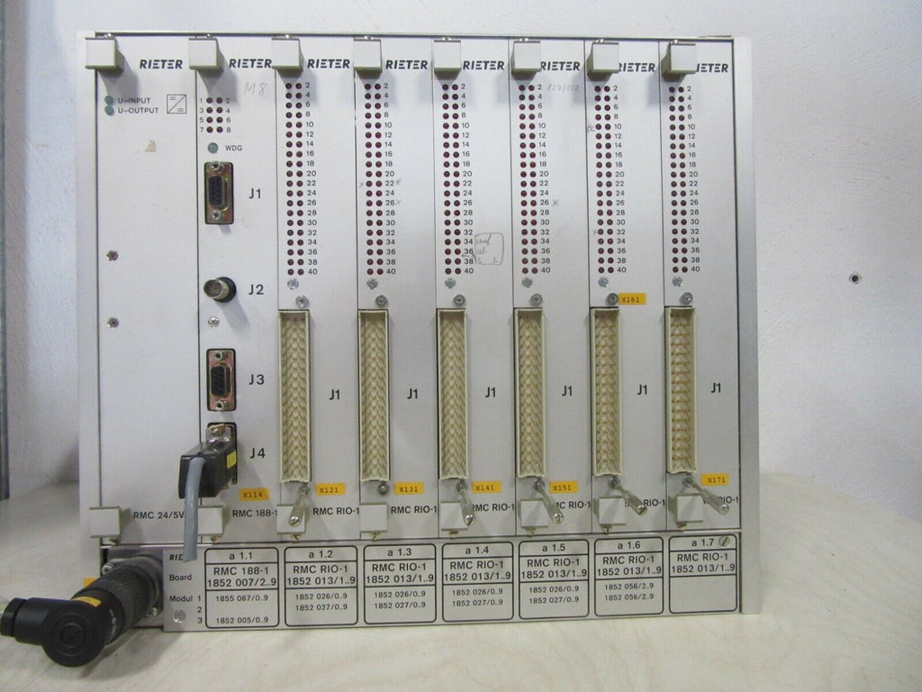 Rieter Complete PLC mit RMC 24/5V 10 RMC188-1 RMC RIO-1