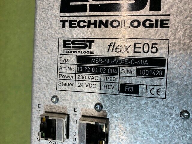 EST Technologie  flex E05 MSR-SERVO-E-G-60A Art.Nr. 10220102004
