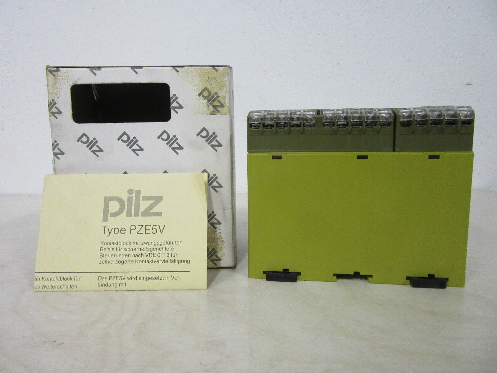 Pilz PZE5V 0.5-3s 24VDC 474965 