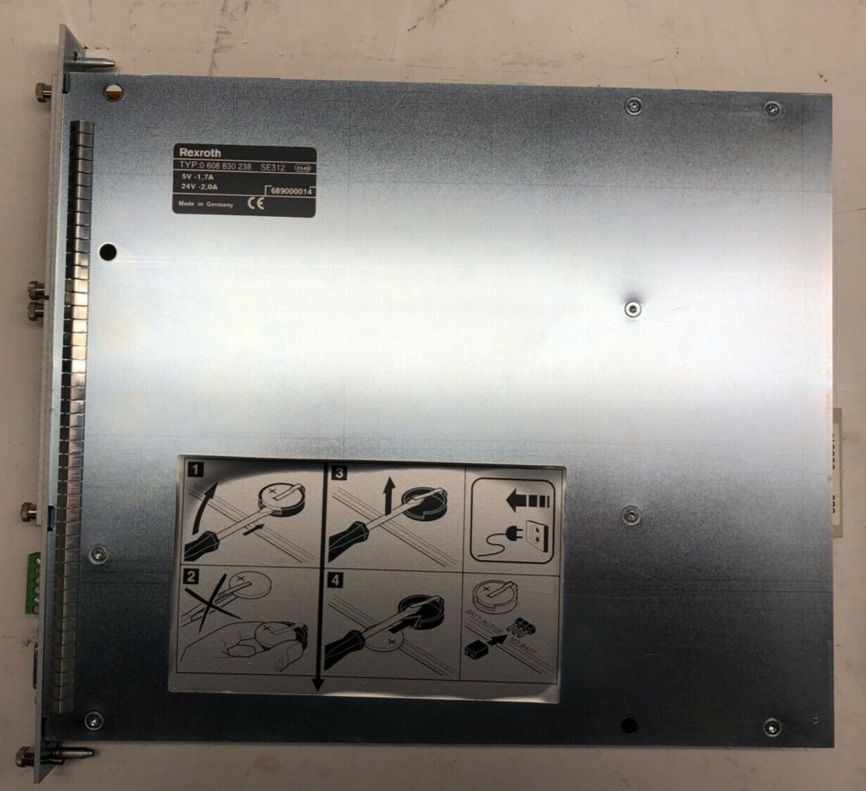 Rexroth SE312 0 608 830 238 Controllermodul aus Schrauberansteuerung
