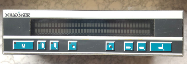 SCHAD SINTEC S-KF2 Art.-Nr. 1100 Klartextterminal