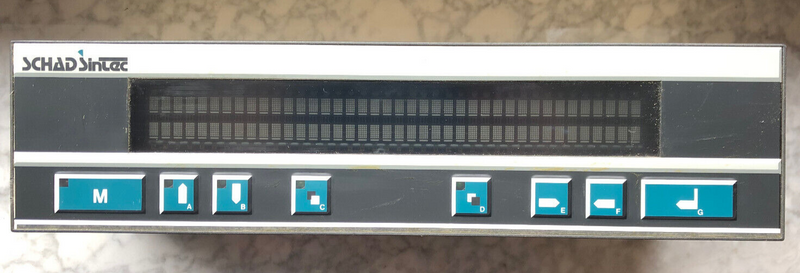 SCHAD SINTEC S-KF2 Art.-Nr. 1100 Klartextterminal