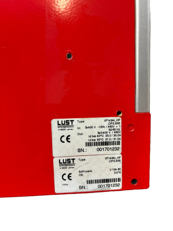 LUST ANTRIEBSTECHNIK VF1424L HF OP2  S56 Frequenzumrichter