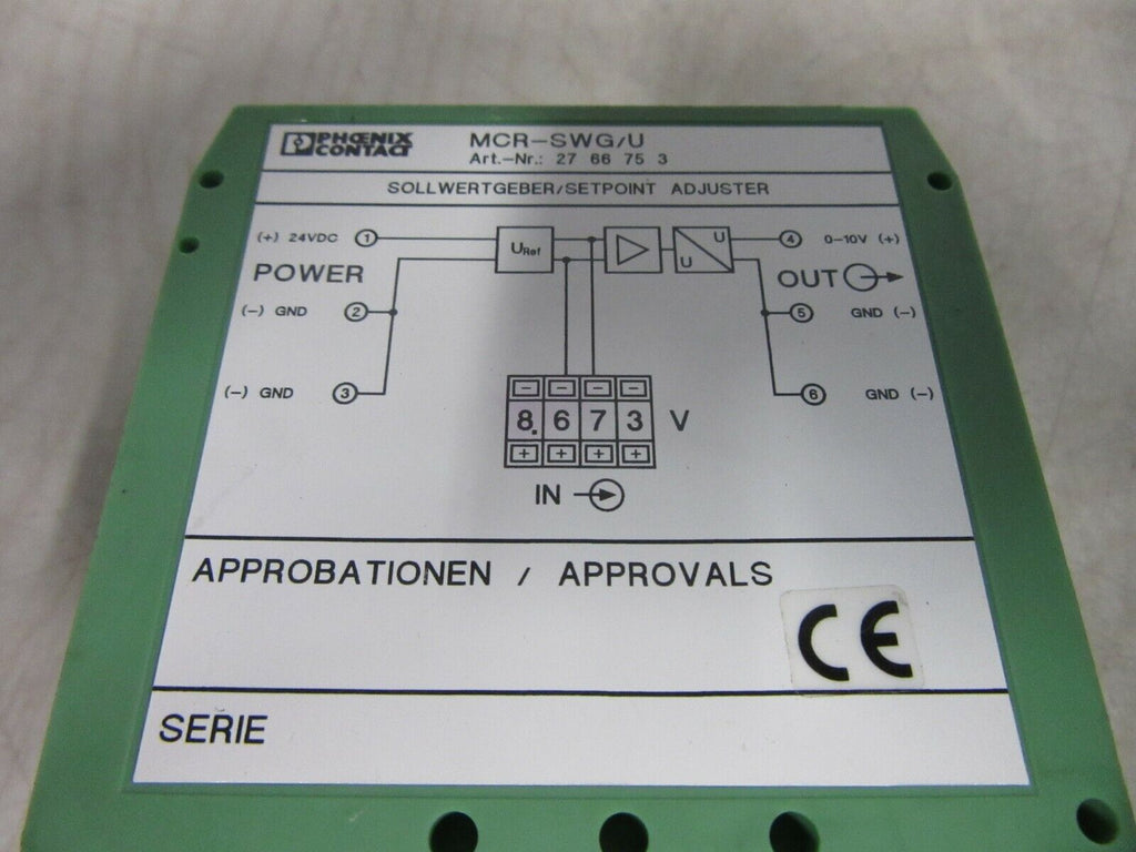 Phoenix Contact MCR-SWG/U Sollwertgeber / setpoint adjuster
