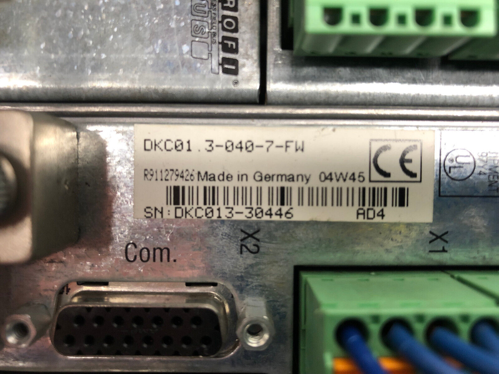 Rexroth ECODRIVE  DKCXX.3-040-7  R911279426  - gebraucht, used -