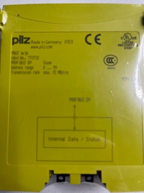 Pilz PNOZ mc3p  773732  Profibus DP Slave