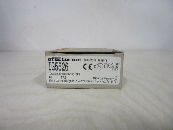 ifm electronic inductive sensors IG5526 IGA3008-BPKG/US Näherungsschalter