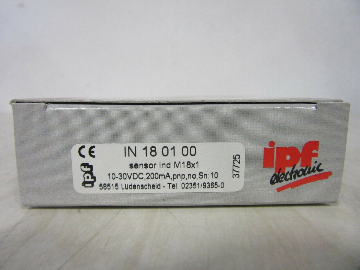 ipf electronic  IN 18 01 00 Induktiver Sensor M18x1