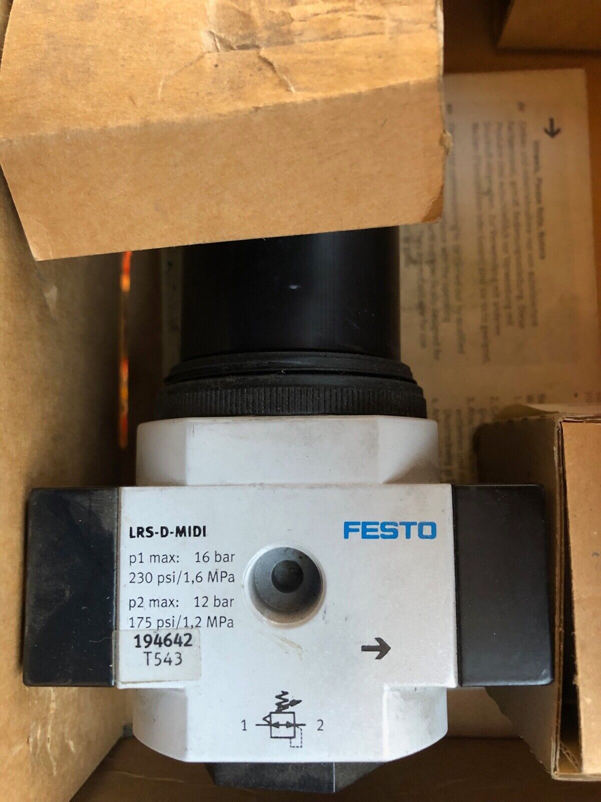 Festo 194642 LRS-1/2-D-MIDI Druckregelventil