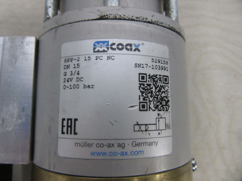 coax SPP-2 15 PC NC G3/4 Druckregelventil 0-100 bar