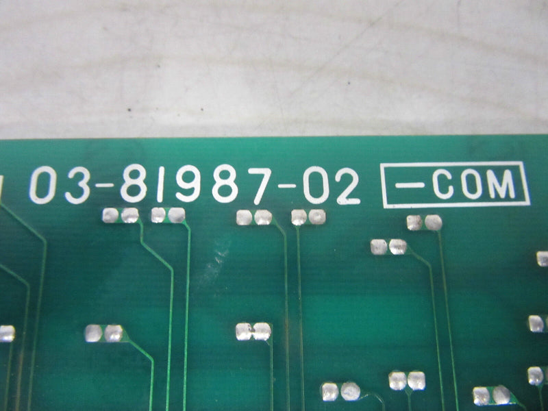 Mitsubishi Mazak 03-81987-02 Communication Board -used-