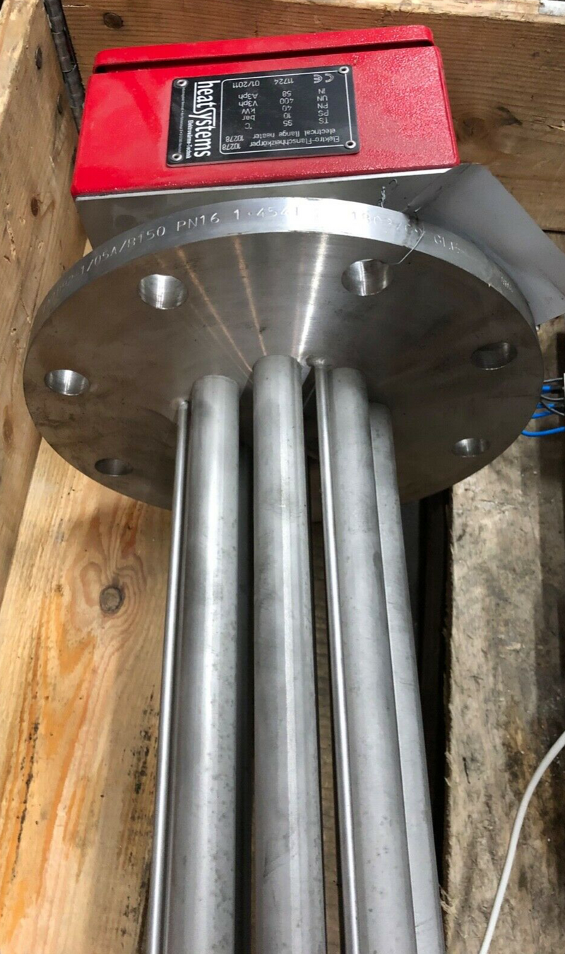 Elektrischer Flanschheizkörper heat Systems 40KW Art.-Nr. 10278