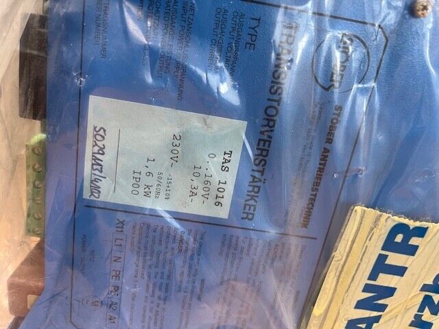 STÖBER TAS 1016 1,6KW