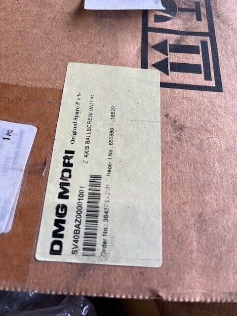 DMG MORI SPINDEL der Z-Achse Z-Axis ballscrew unit SV40BAZ00001001