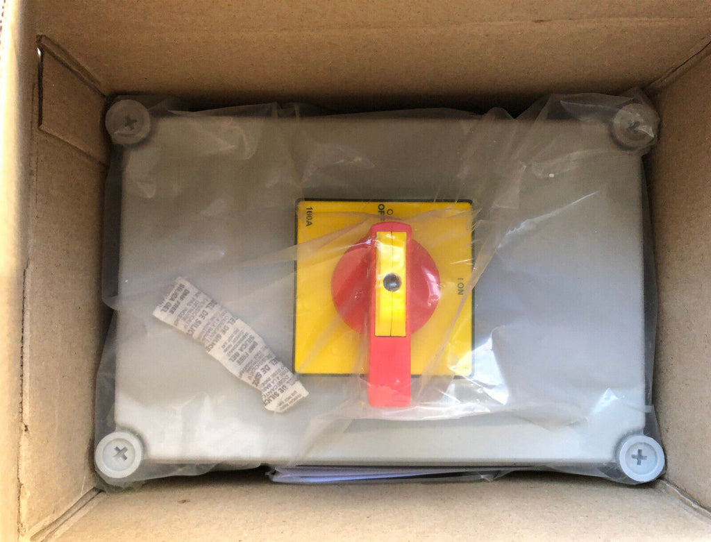 Europa Components LB1004P Trennschalter 4-polig 100A, IP65, Flame retardant