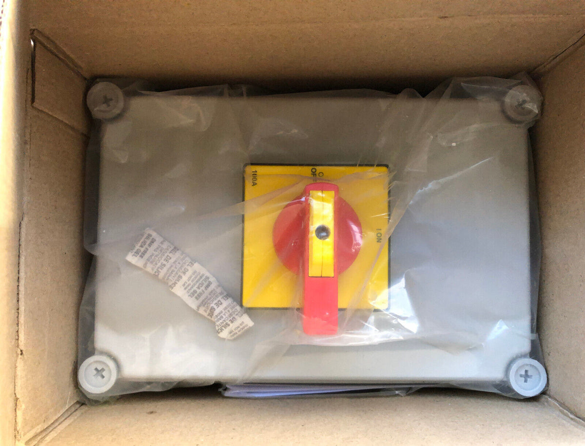 Europa Components LB1004P Trennschalter 4-polig 100A, IP65, Flame retardant