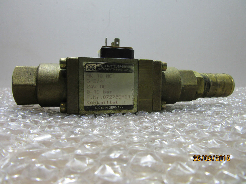 MÜLLER-STEUERGERÄTE MK 10 NC G 3/4" 24V DC 0-10bar - used -