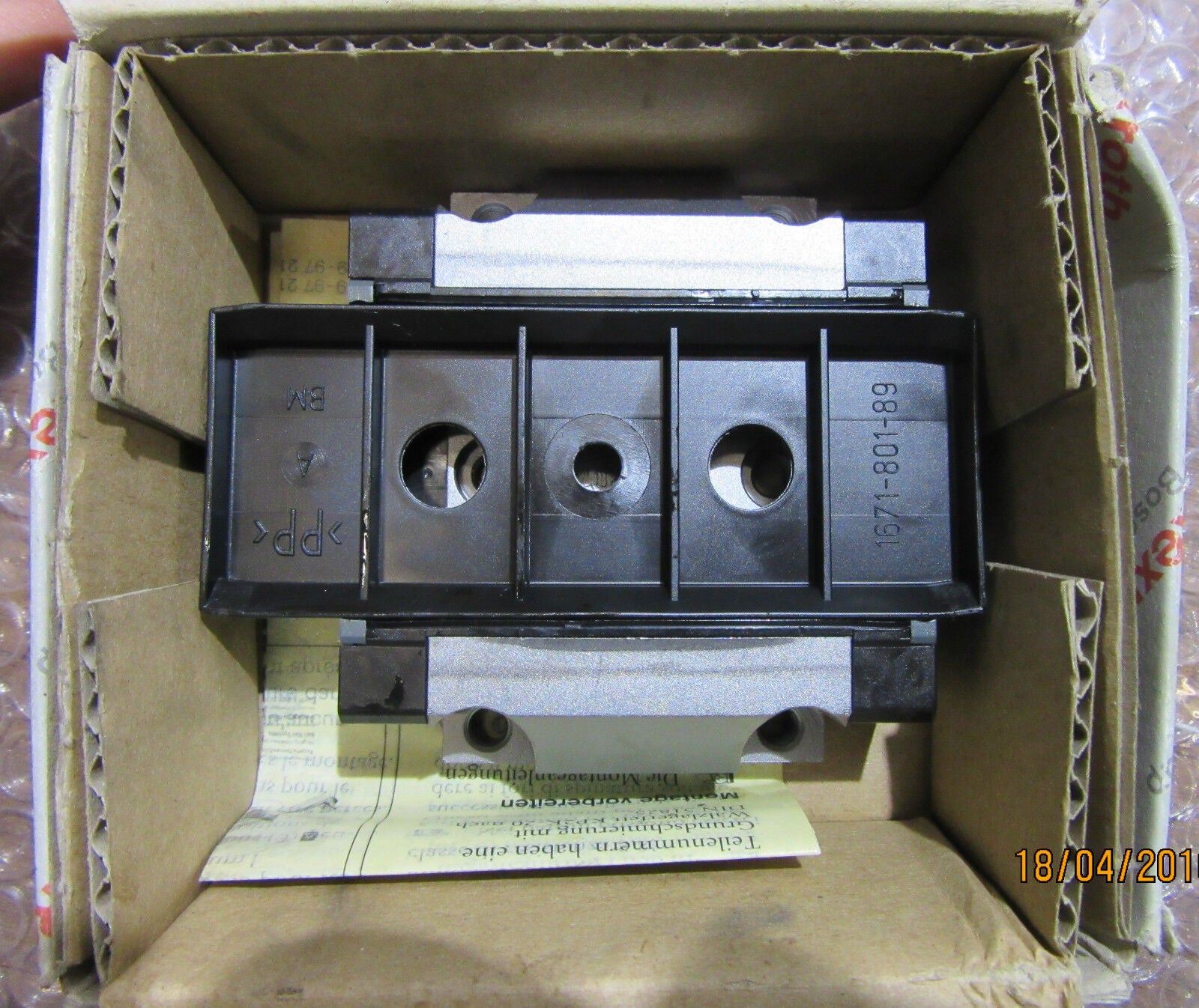 Rexroth Kugelwagen R167189410 - Unused 