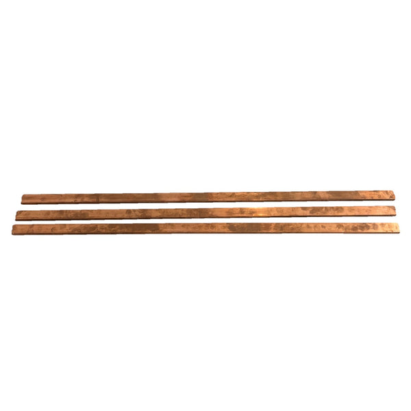 Kupfer Schiene 30x10x970 mm - 3 pieces 3 Stück