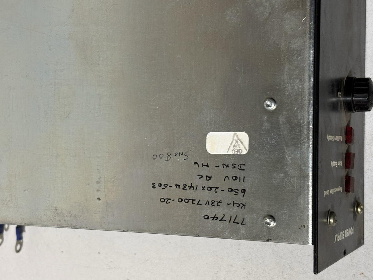 GEC NUM VERSORGUNG POWER SUPPLY Mk2 M-3-30/50