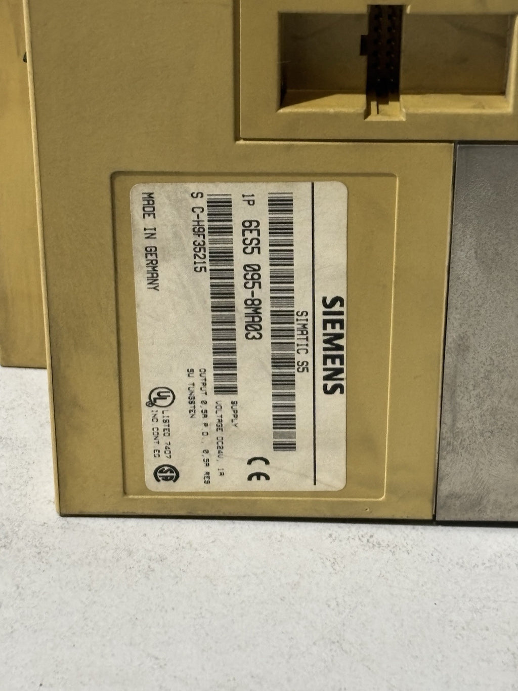 SIEMENS 6ES5 095-8MA03 S5-95U E-Stand: 03