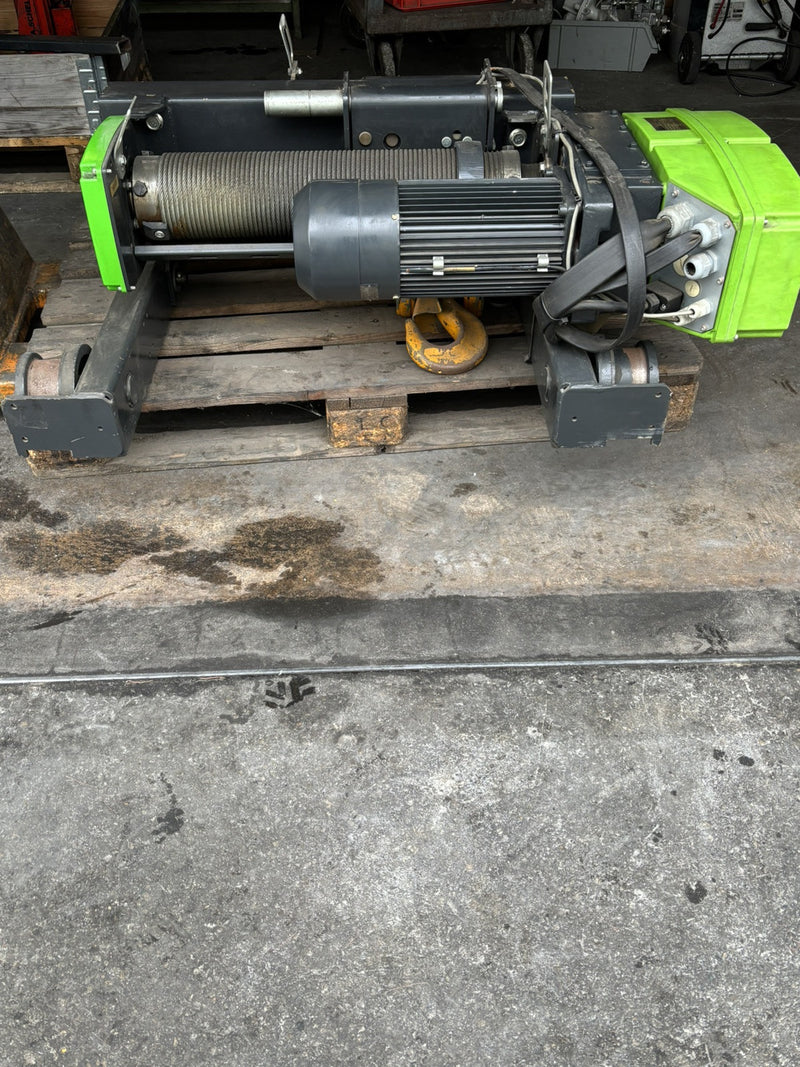 Stahl Kran Seilzug 3200kg Trommel SH 3008-20 4/1 Motor 8/2F12/200.223