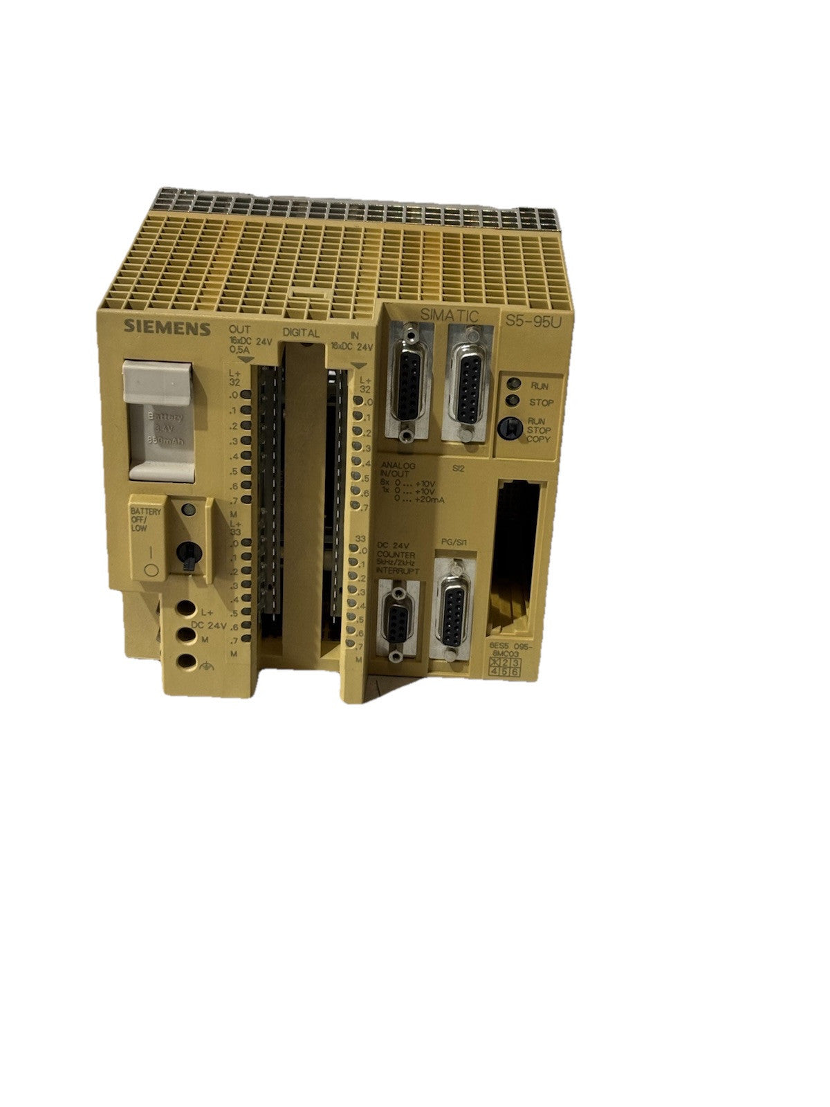 Siemens Simatic S5 6ES5 095-8MC03 S5-95U E-Stand: 01