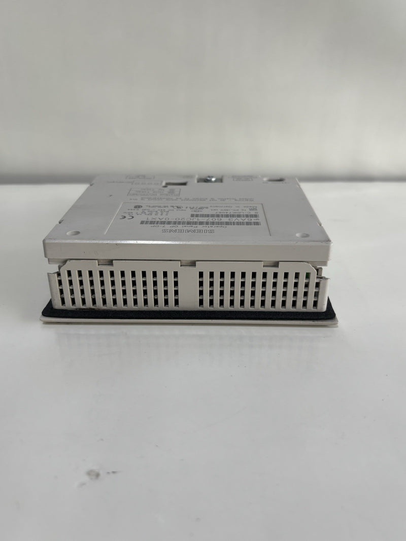 Siemens Operator Panel 6AV3 607-1JC20-0AX1 Simatic OP7 7-DP - Shell broken