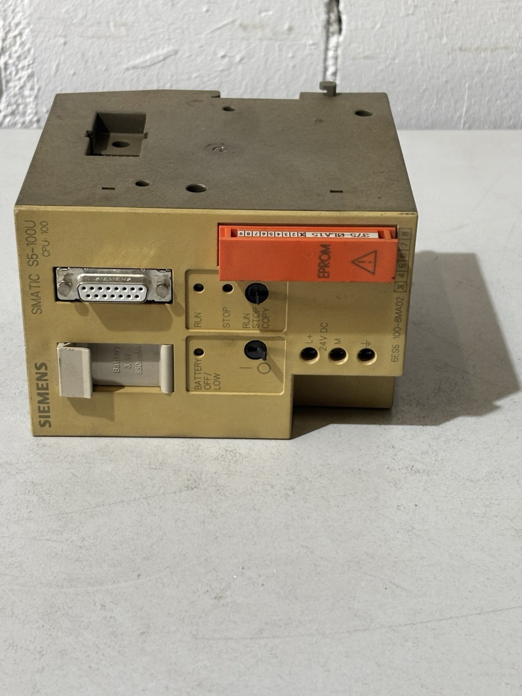 Siemens Simatic S5 6ES5 100-8MA02 S5-95U E-Stand: 03