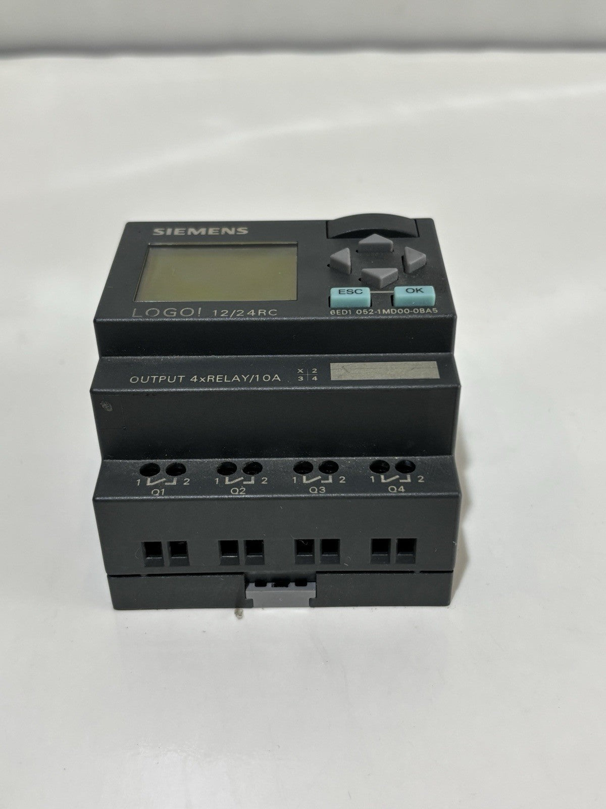 Siemens 6ED1 052-1 MD00-0BA5 LOGO! 12/24RC E-Stand: 01